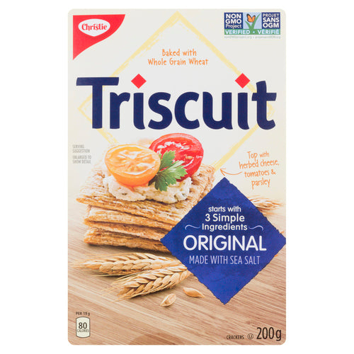 Christie Triscuit Original with Sea Salt Crackers 200g