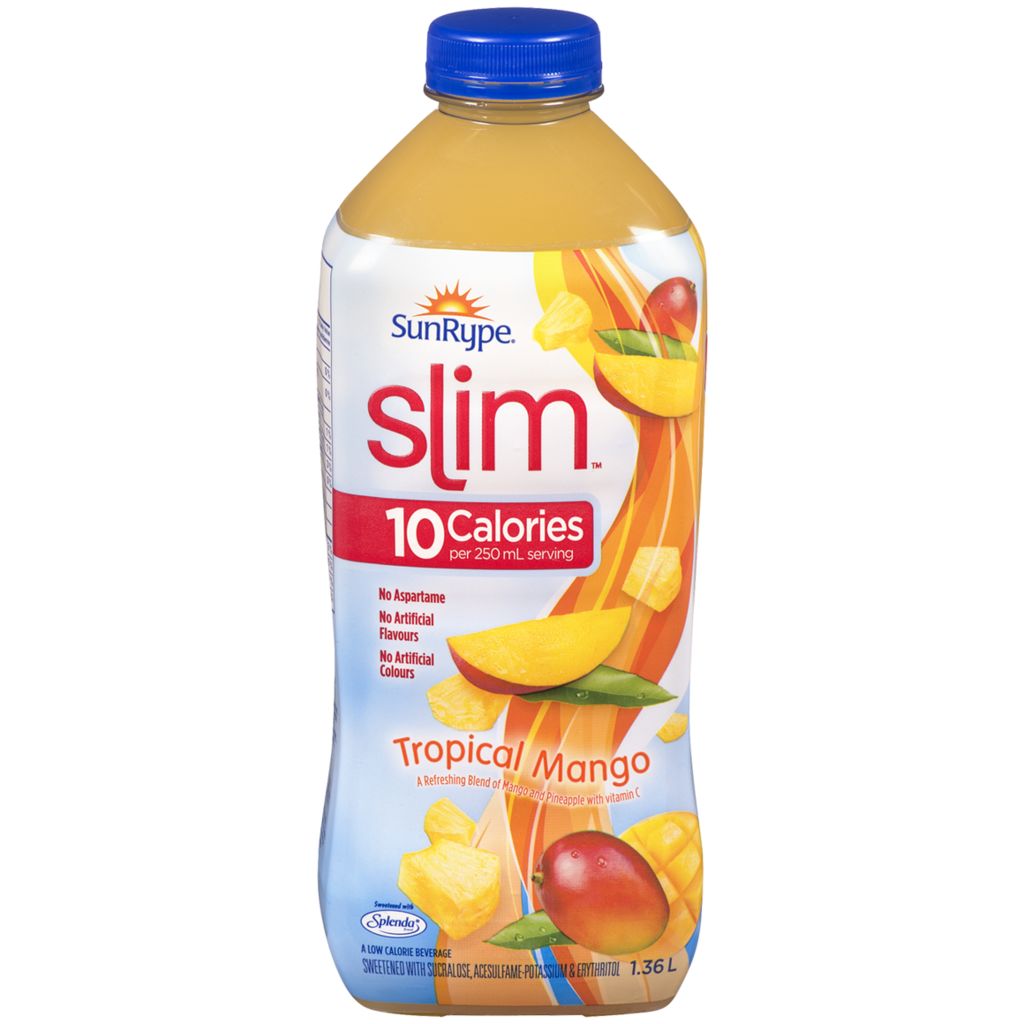 Sun Rype Tropical Mango Slim Light Juice 1.36l