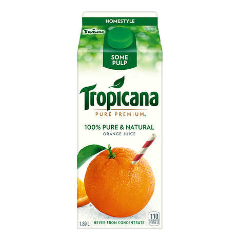 Tropicana Some Pulp Orange Juice 1.89l