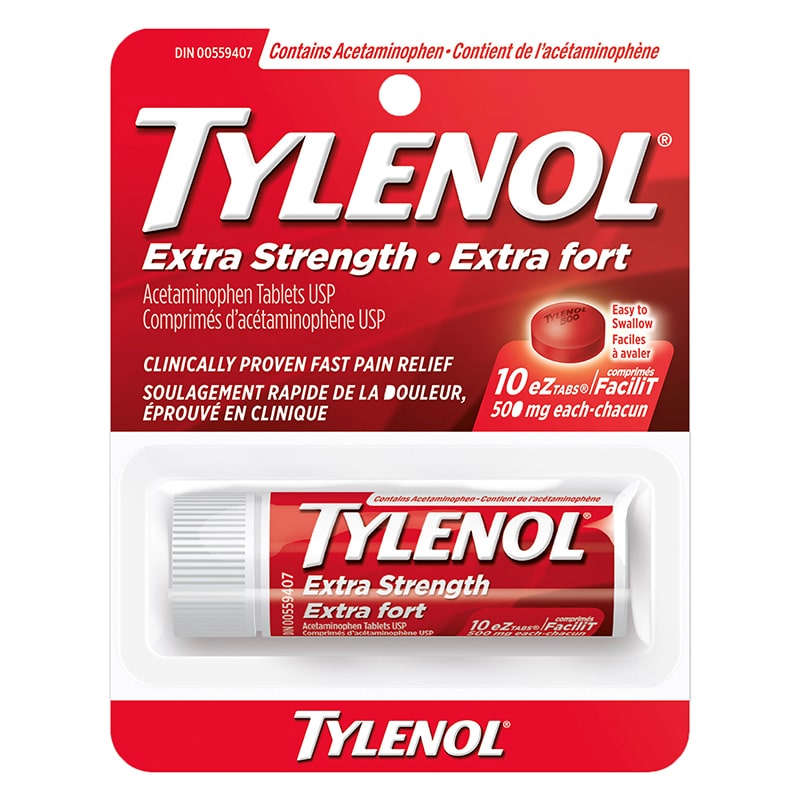 Tylenol Extra Strength EZ Tabs 10ct