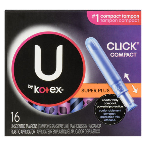 U By Kotex SP Click Super Plus Tampon 16ea
