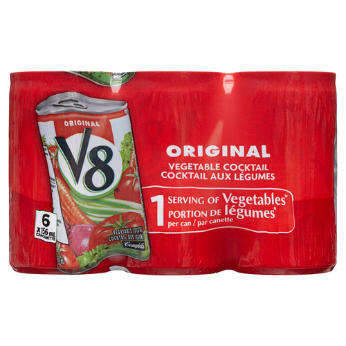 V8 Original Vegetable Cocktail 156ml x 6