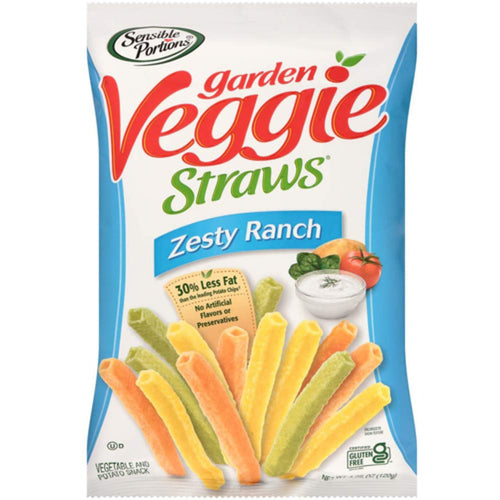 Sensible Portions Zesty Ranch Veggie Straws 120g